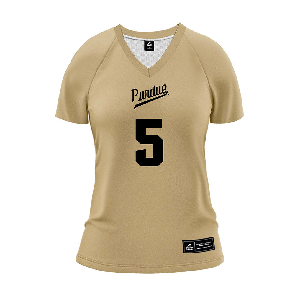 Purdue - NCAA Women's Volleyball : Taylor Anderson - Gold Volleyball Jersey-0