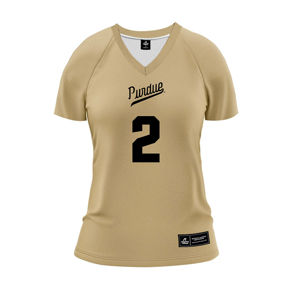 Purdue - NCAA Women's Volleyball : MaryKate Scheumann - Gold Volleyball Jersey-0