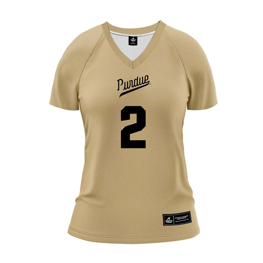 Purdue - NCAA Women's Volleyball : MaryKate Scheumann - Gold Volleyball Jersey-0