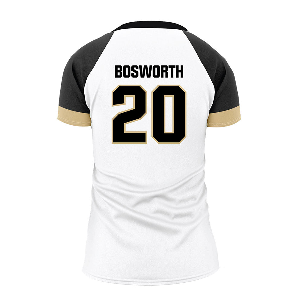 Purdue - NCAA Women's Volleyball : Lily Bosworth - White Volleyball Jersey-1