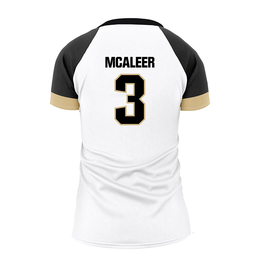Purdue - NCAA Women's Volleyball : Ryan McAleer - White Volleyball Jersey-1