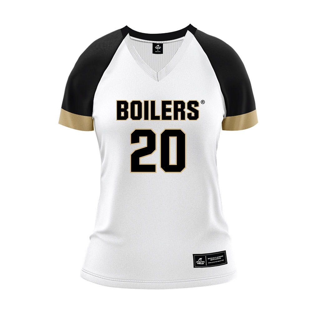 Purdue - NCAA Women's Volleyball : Lily Bosworth - White Volleyball Jersey-0