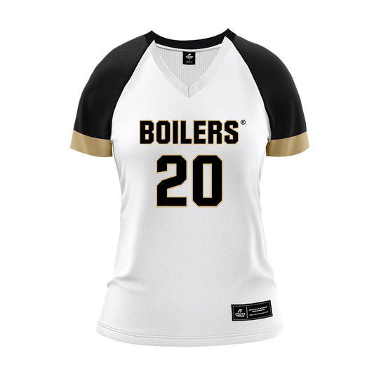 Purdue - NCAA Women's Volleyball : Lily Bosworth - White Volleyball Jersey-0