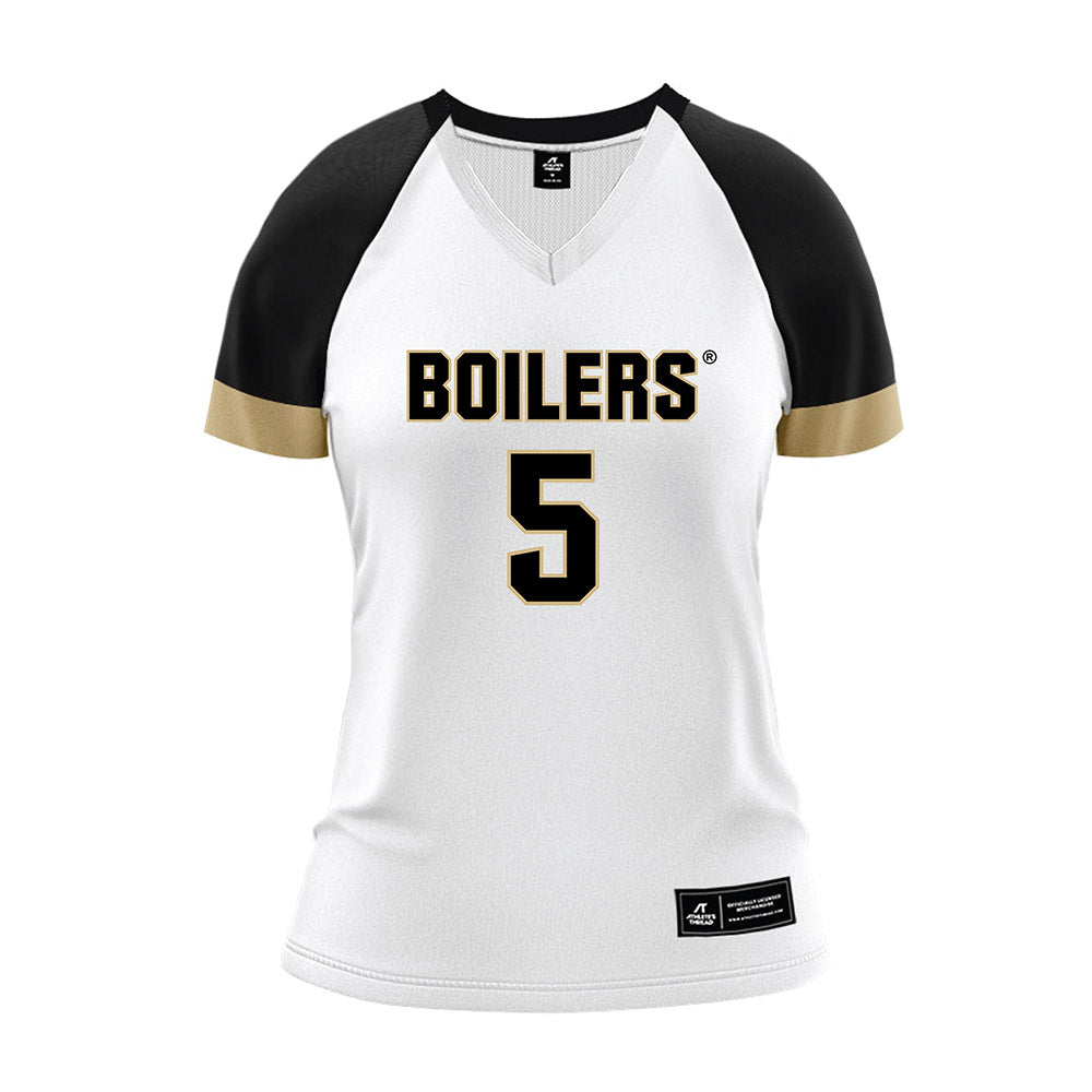 Purdue - NCAA Women's Volleyball : Taylor Anderson - White Volleyball Jersey-0
