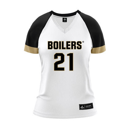 Purdue - NCAA Women's Volleyball : Lameen Mambu - White Volleyball Jersey-0