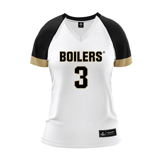 Purdue - NCAA Women's Volleyball : Ryan McAleer - White Volleyball Jersey-0