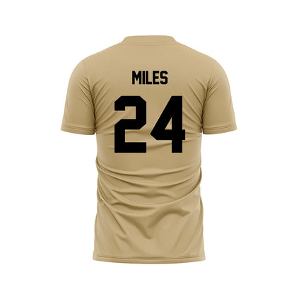 Purdue - NCAA Women's Soccer : Zoe Miles - Gold Soccer Jersey-1