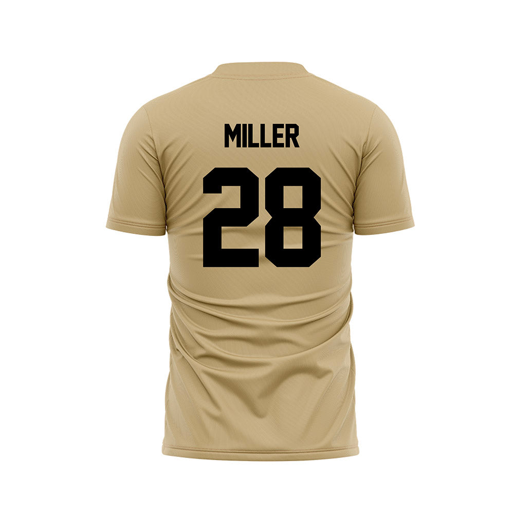 Purdue - NCAA Women's Soccer : Grace Miller - Gold Soccer Jersey-1
