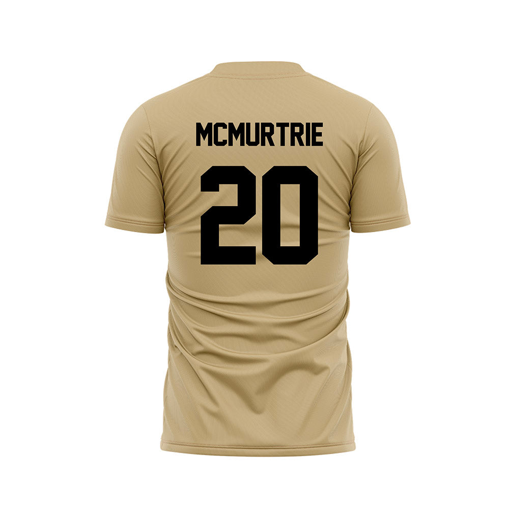 Purdue - NCAA Women's Soccer : Charlotte McMurtrie - Gold Soccer Jersey-1