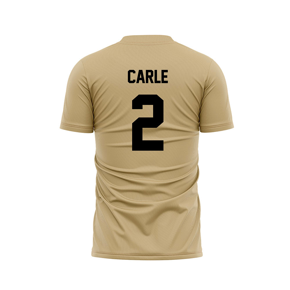 Purdue - NCAA Women's Soccer : McKenzie Carle - Gold Soccer Jersey-1