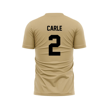 Purdue - NCAA Women's Soccer : McKenzie Carle - Gold Soccer Jersey-1