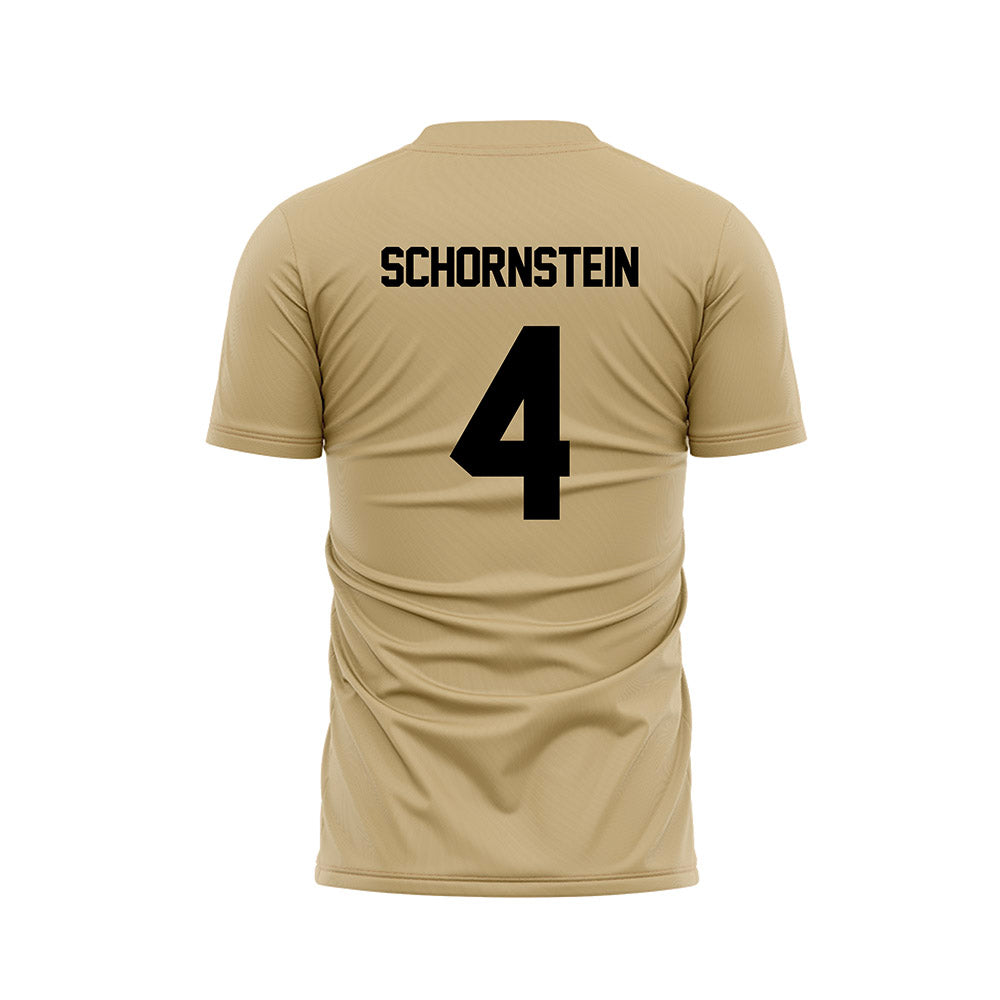 Purdue - NCAA Women's Soccer : Tanna Schornstein - Gold Soccer Jersey-1
