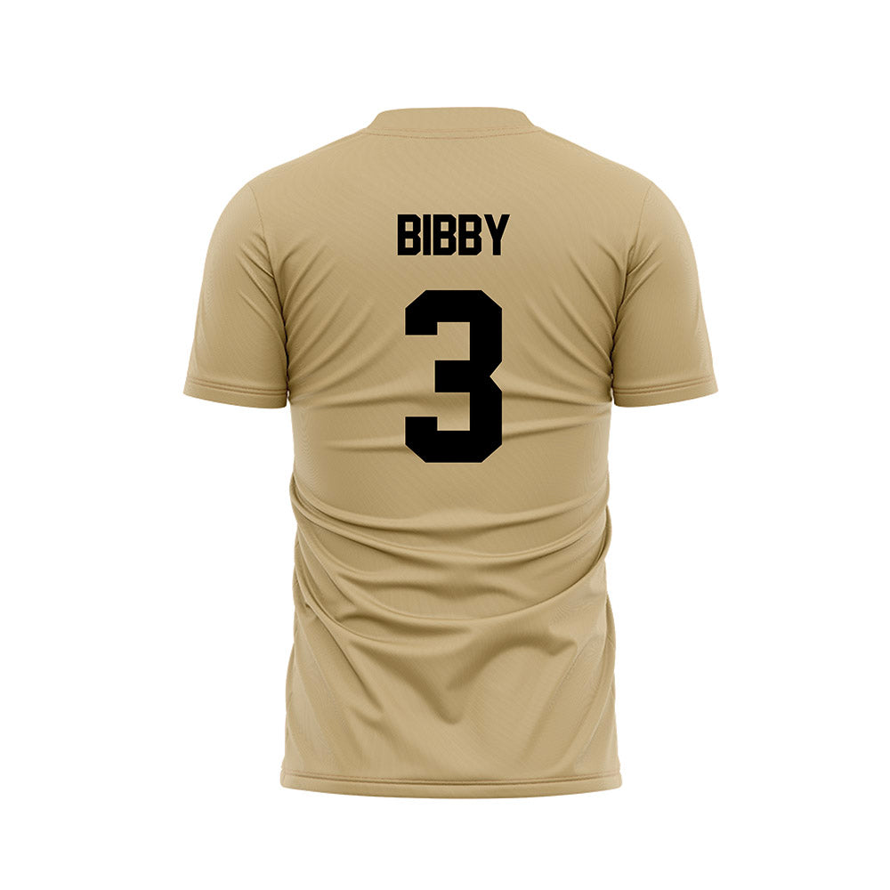 Purdue - NCAA Women's Soccer : Cassie Bibby - Gold Soccer Jersey-1