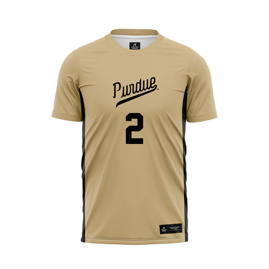 Purdue - NCAA Women's Soccer : McKenzie Carle - Gold Soccer Jersey-0