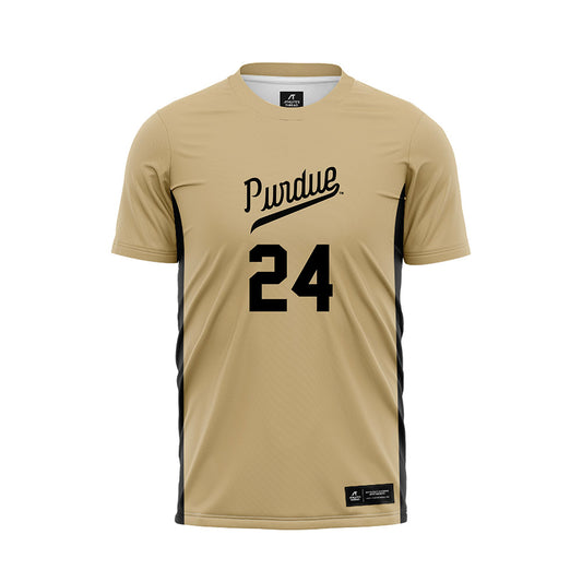 Purdue - NCAA Women's Soccer : Zoe Miles - Gold Soccer Jersey-0