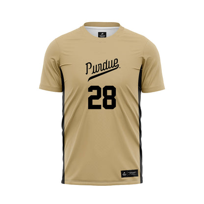 Purdue - NCAA Women's Soccer : Grace Miller - Gold Soccer Jersey-0