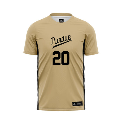 Purdue - NCAA Women's Soccer : Charlotte McMurtrie - Gold Soccer Jersey-0