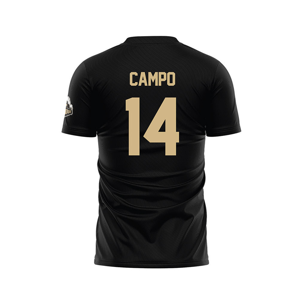 Purdue - NCAA Women's Soccer : Irene Campo - Black Soccer Jersey-1