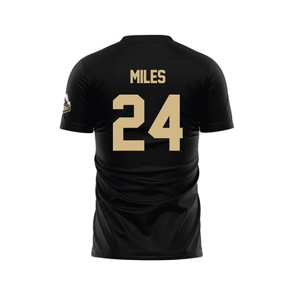 Purdue - NCAA Women's Soccer : Zoe Miles - Black Soccer Jersey-1