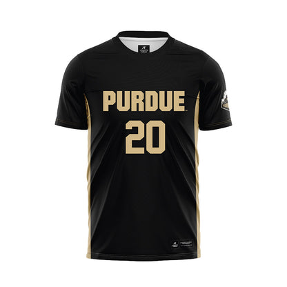 Purdue - NCAA Women's Soccer : Charlotte McMurtrie - Black Soccer Jersey-0