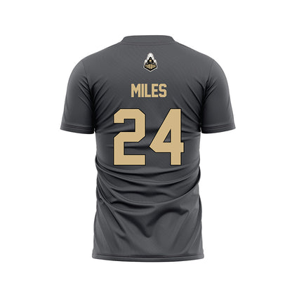 Purdue - NCAA Women's Soccer : Zoe Miles - Grey Soccer Jersey-1