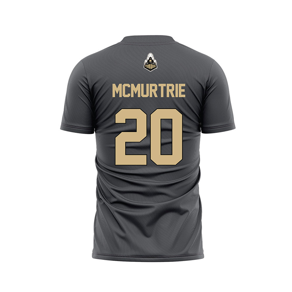 Purdue - NCAA Women's Soccer : Charlotte McMurtrie - Grey Soccer Jersey-1