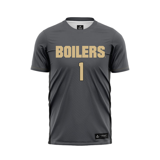 Purdue - NCAA Women's Soccer : Phoebe Carver - Grey Soccer Jersey-0