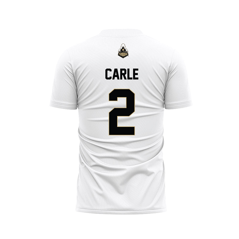 Purdue - NCAA Women's Soccer : McKenzie Carle - White Soccer Jersey-1