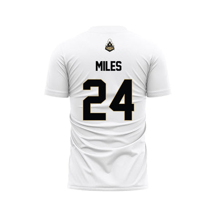 Purdue - NCAA Women's Soccer : Zoe Miles - White Soccer Jersey-1