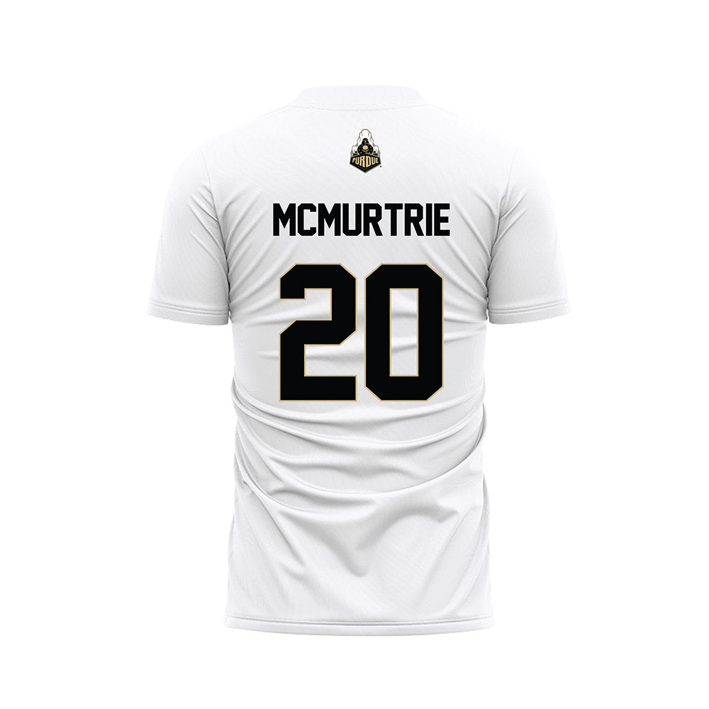 Purdue - NCAA Women's Soccer : Charlotte McMurtrie - White Soccer Jersey-1