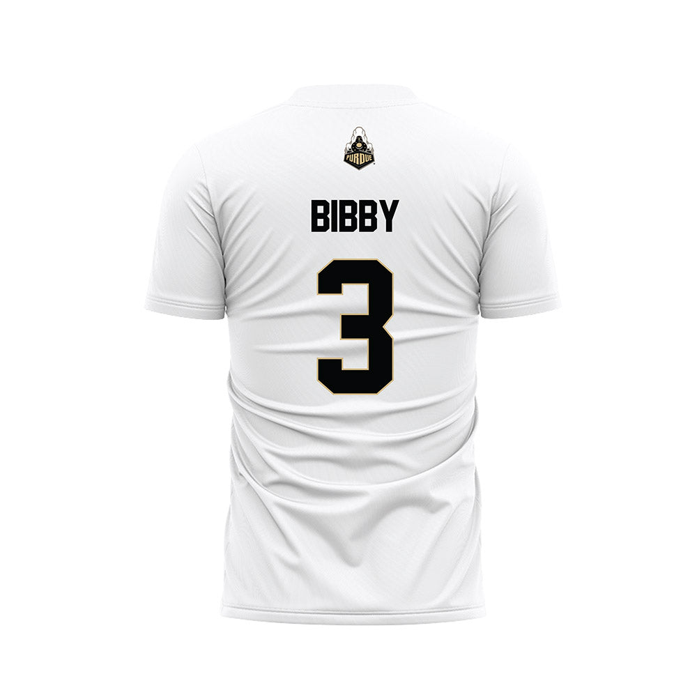 Purdue - NCAA Women's Soccer : Cassie Bibby - White Soccer Jersey-1