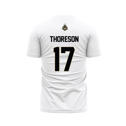 Purdue - NCAA Women's Soccer : Angelina Thoreson - White Soccer Jersey-1