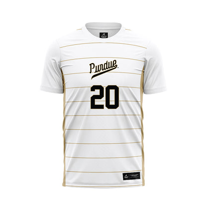 Purdue - NCAA Women's Soccer : Charlotte McMurtrie - White Soccer Jersey-0
