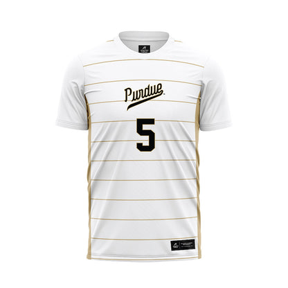 Purdue - NCAA Women's Soccer : Reese Kay - White Soccer Jersey-0
