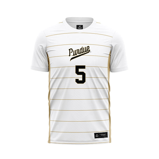 Purdue - NCAA Women's Soccer : Reese Kay - White Soccer Jersey-0