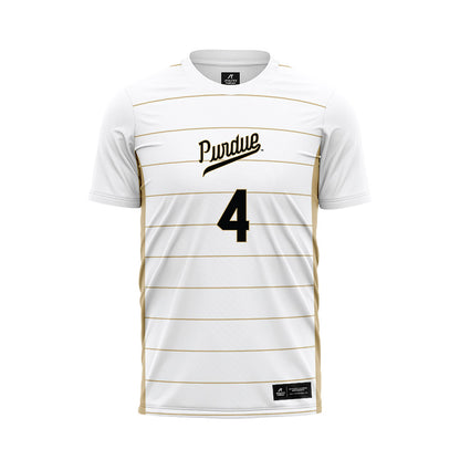 Purdue - NCAA Women's Soccer : Tanna Schornstein - White Soccer Jersey-0