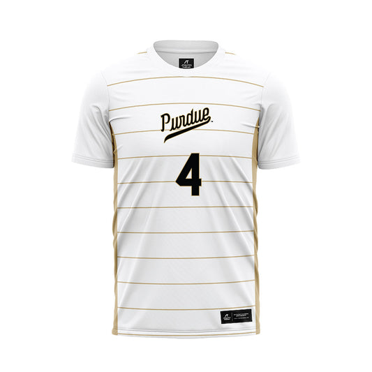 Purdue - NCAA Women's Soccer : Tanna Schornstein - White Soccer Jersey-0