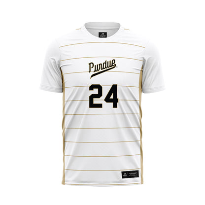 Purdue - NCAA Women's Soccer : Zoe Miles - White Soccer Jersey-0