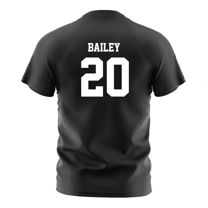 Loyola - NCAA Men's Soccer : Grant Bailey - Black Soccer Jersey-1