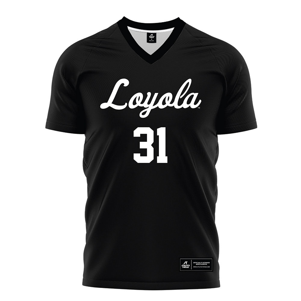 Loyola - NCAA Men's Soccer : Ori Yedlin - 2025 Black Soccer Jersey-0