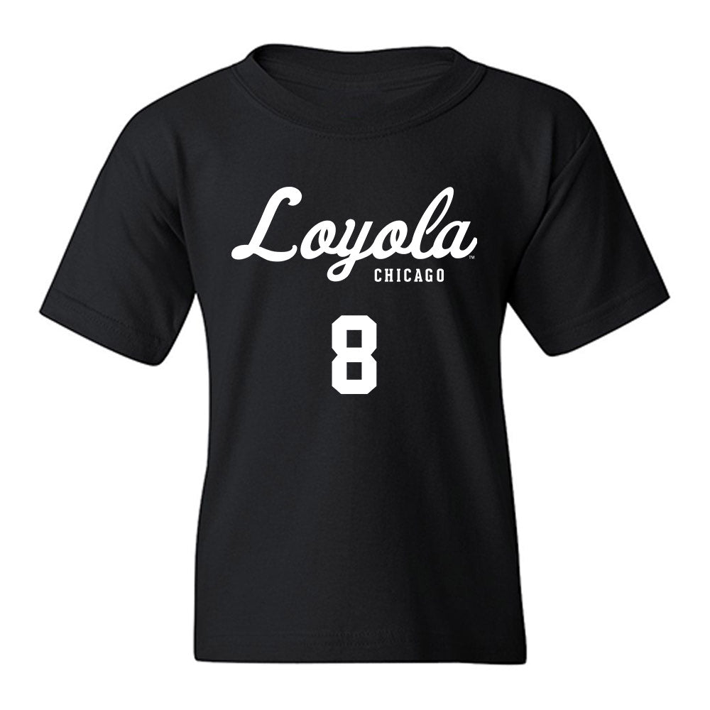 Loyola - NCAA Men's Soccer : Seth Stewart - Replica Shersey Youth T-Shirt-0