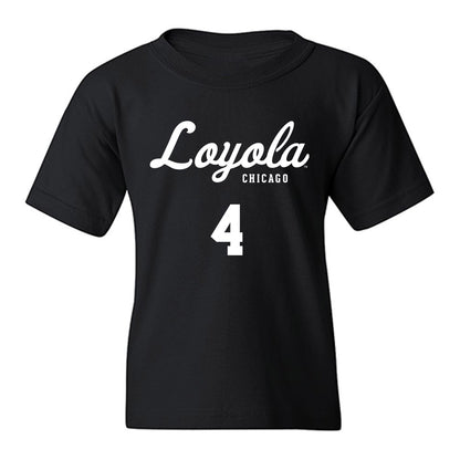 Loyola - NCAA Men's Soccer : TJ Cairney - Replica Shersey Youth T-Shirt-0