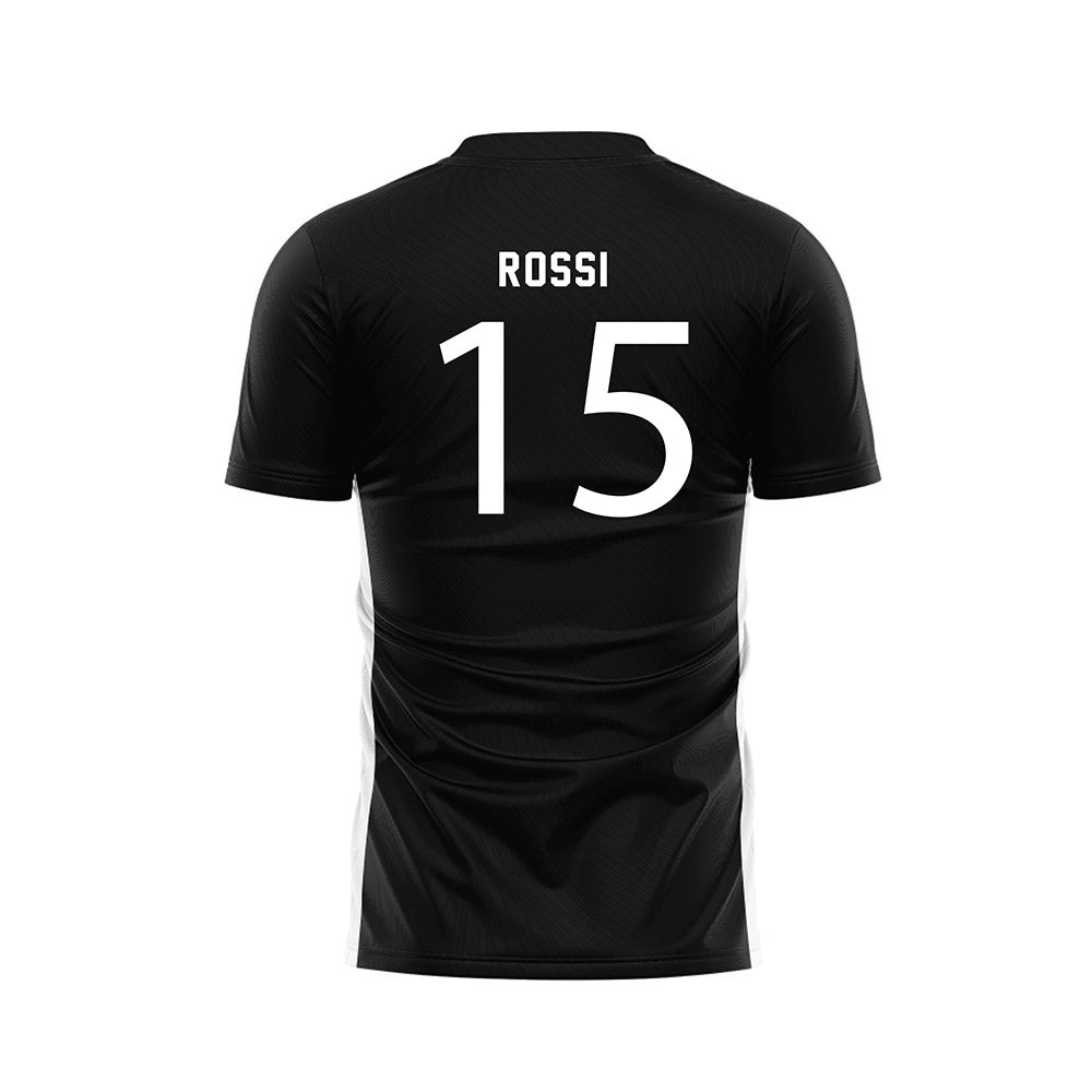 Loyola - NCAA Women's Soccer : Emily Rossi - Black Soccer Jersey-1