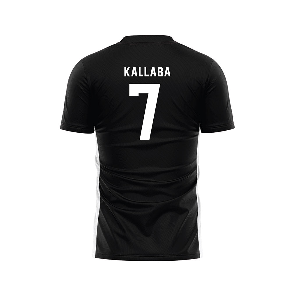 Loyola - NCAA Women's Soccer : Riga Kallaba - 2025 Black Soccer Jersey-1