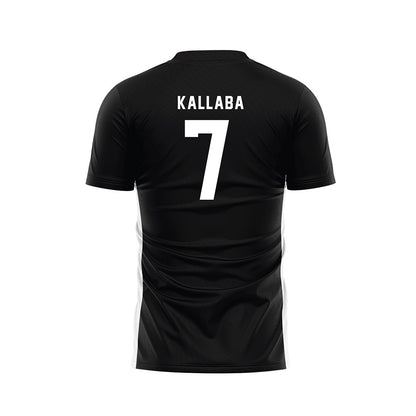 Loyola - NCAA Women's Soccer : Riga Kallaba - 2025 Black Soccer Jersey-1