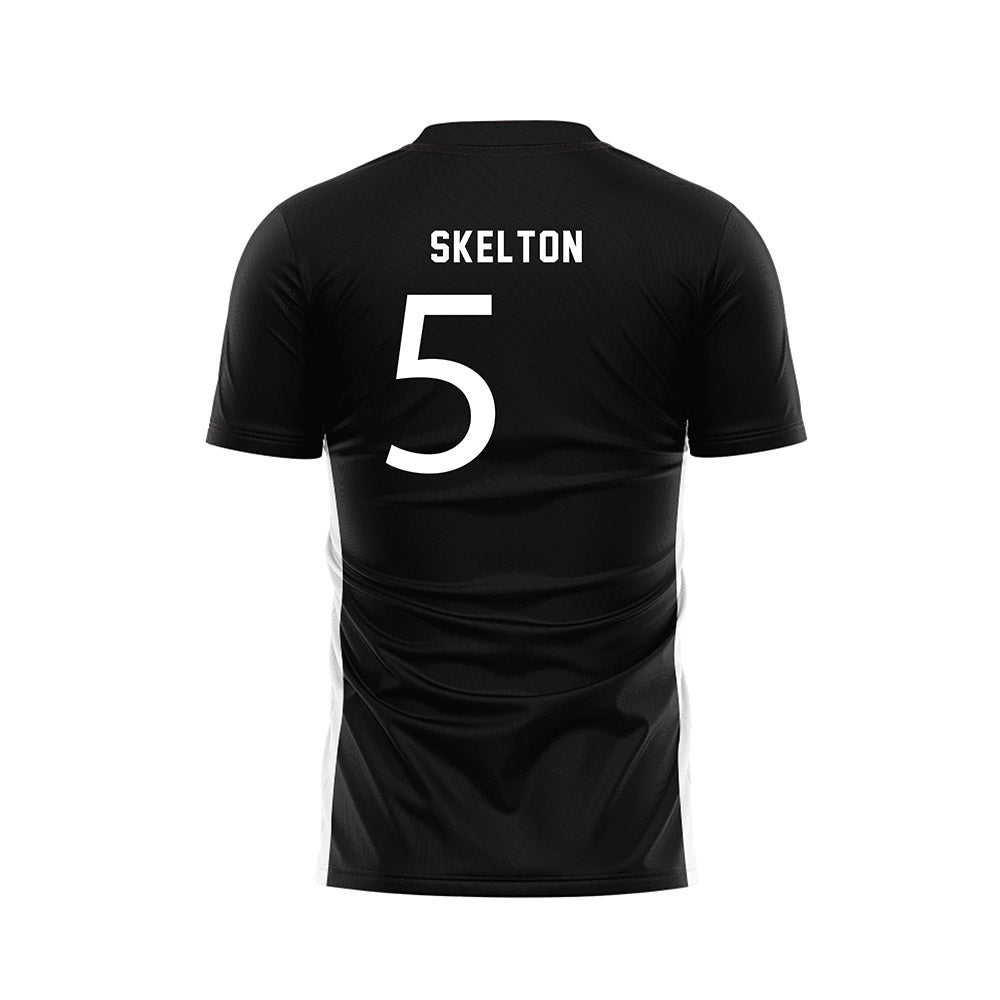 Loyola - NCAA Women's Soccer : Ella Skelton - Black Soccer Jersey-1