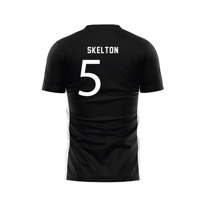 Loyola - NCAA Women's Soccer : Ella Skelton - Black Soccer Jersey-1