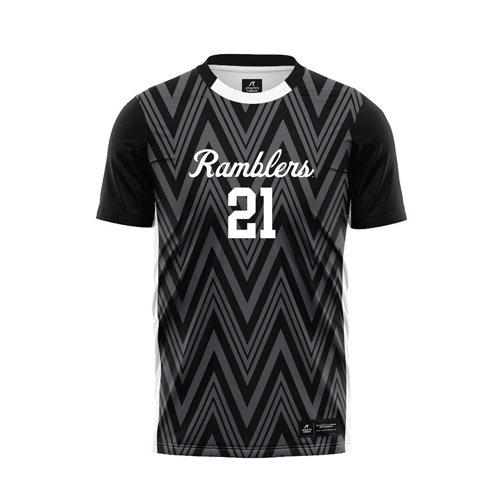 Loyola - NCAA Women's Soccer : Maggie Schmidt - 2025 Black Soccer Jersey-0