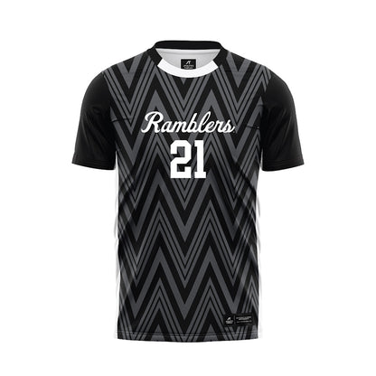 Loyola - NCAA Women's Soccer : Maggie Schmidt - 2025 Black Soccer Jersey-0