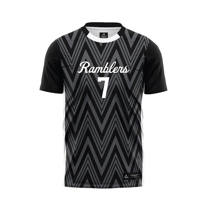 Loyola - NCAA Women's Soccer : Riga Kallaba - 2025 Black Soccer Jersey-0
